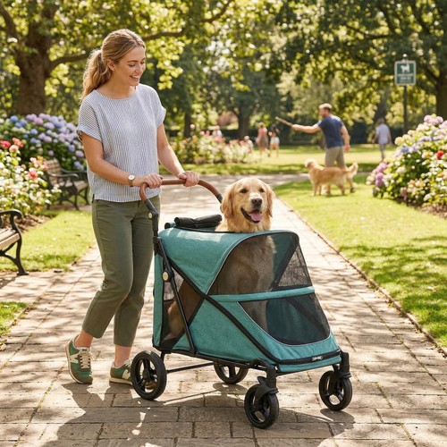 PawHut All Terrain Stroller
