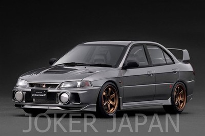 Zündmodell IG3851 1/18 Mitsubishi LANCER EVOLUTION IV (CN9A) Gun Metallic