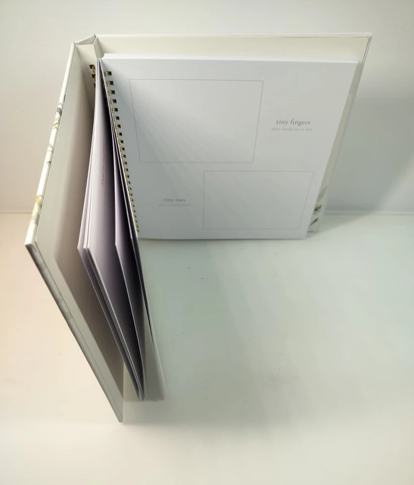 Libro de recuerdos de bebé de recuerdo para niños y niñas - Libro de bebé de primer año atemporal Foto 2 de 4