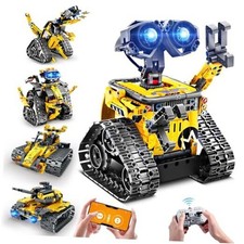 Robot Toys for Kids Building Set, 520 PCS App  Remote Control Robotics Kit, 5