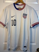 Christian Pulisic #10 USMNT 2024 Copa America Jersey, No Peeling/Stains