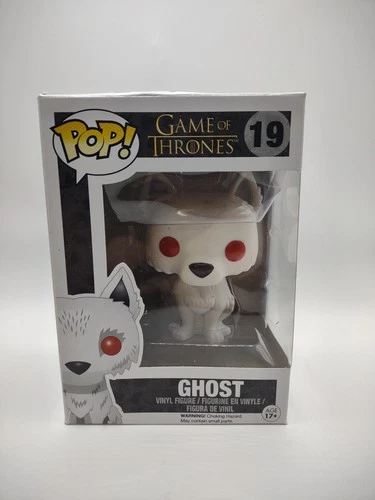 Funko Pop! "Game of Thrones" Ghost #19 not perfect box