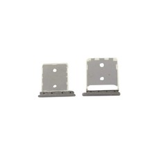 Sim Card Tray and SD Card Tray Replacement Fits Compatible with HTC M10 - Black