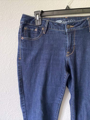 Jeans skinny Old Navy Rockstar con zip dettaglio caviglia da donna taglia 10 - Foto 6 di 9