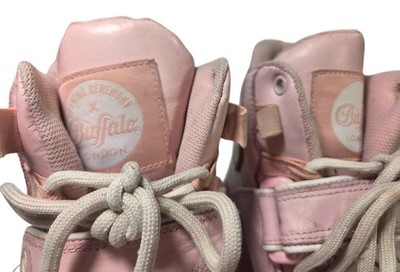 Buffalo London X Opening Ceremony 1348-14 Pink Leather Lace Up