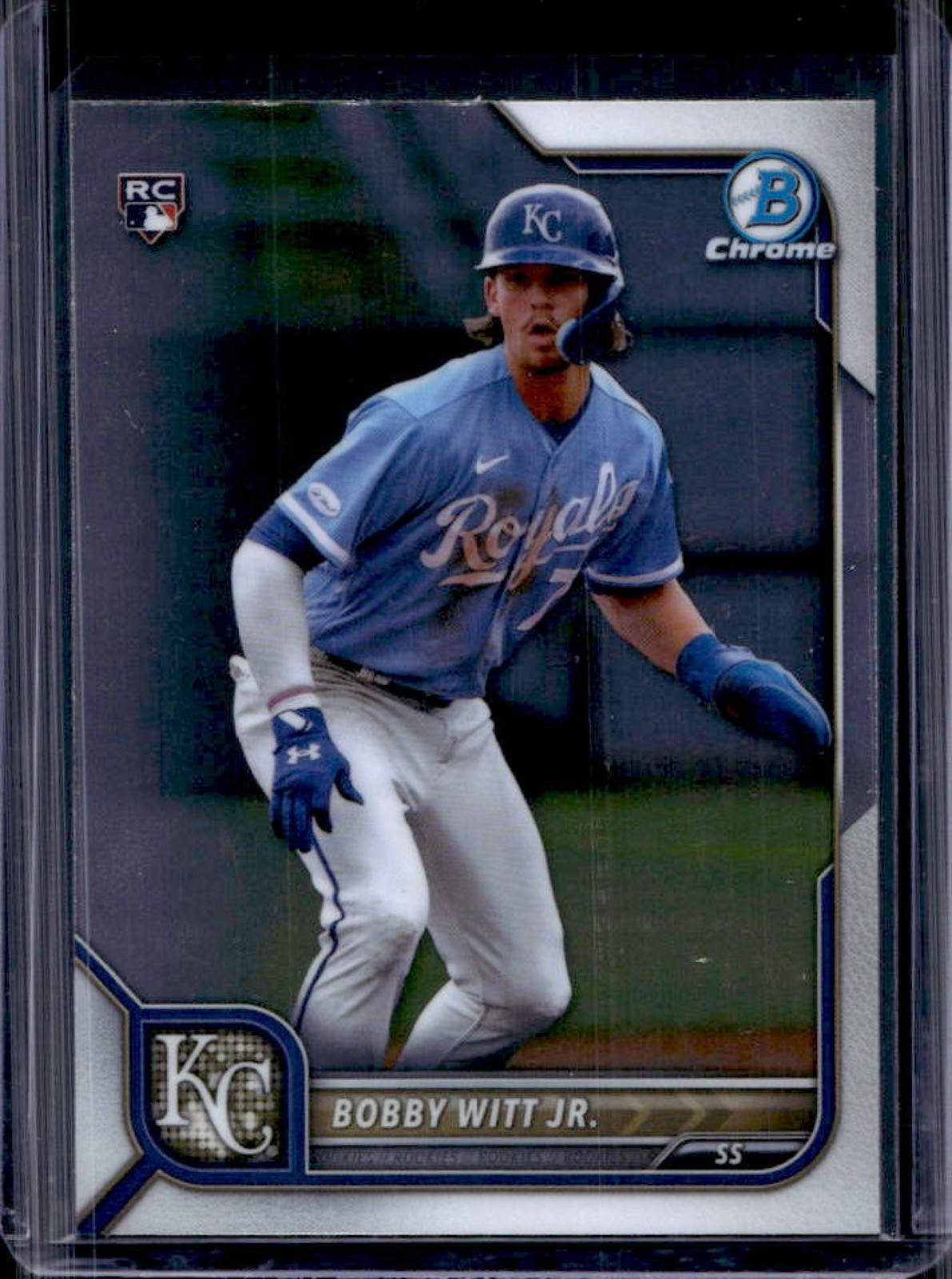 2022 Bowman Chrome Bobby Witt Jr. RC Rookie #77 Royals