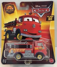 Disney Pixar Cars Radiator Springs Race & Rescue RED Fire Engine Truck 2025