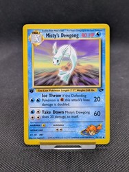 Misty's Dewgong 54/132 Gym Challenge 1st Edition