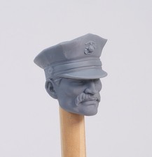 G.I. Joe Classified Leatherneck Head With Hat 1 12 Scale Resin 3d Print