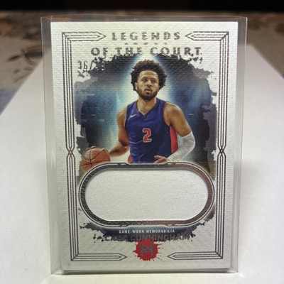 2024 Topps Motif - Cade Cunningham /49 Legends Of The Court Game Used Relic