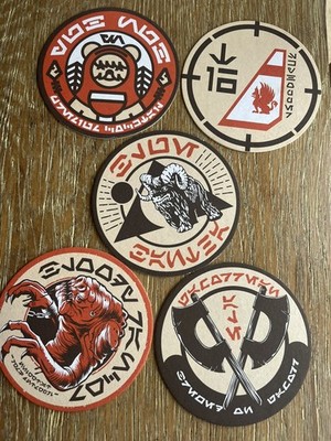 Star Wars Galaxys Edge Ogas Cantina Untersetzer Bierdeckel - 5er Set