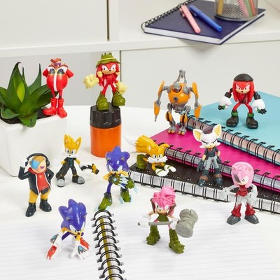 Sonic Prime Adventskalender Sonic Figuren Aufkleber Spielzeug Igel *kleine Tränen