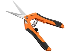 VIVOSUN 6.5" Straight Stainless Steel Pruning Shears Hand Pruner Orange