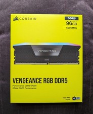 CORSAIR Vengeance RGB 96GB 2 x 48GB DDR5 6000 CL30 CMH96GX5M2B6000C30