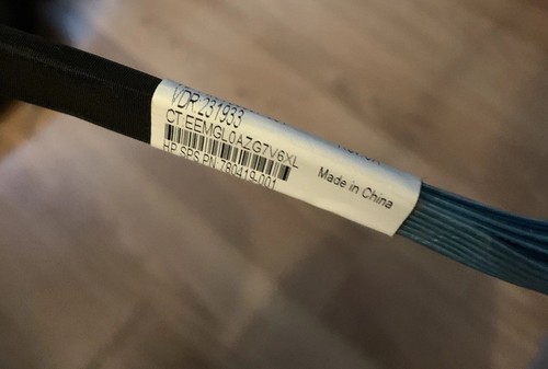 Câble ruban HP Mini-SAS SFF DL360 Gen9 SERVEUR 780419-001 756907-001 - Photo 5/5