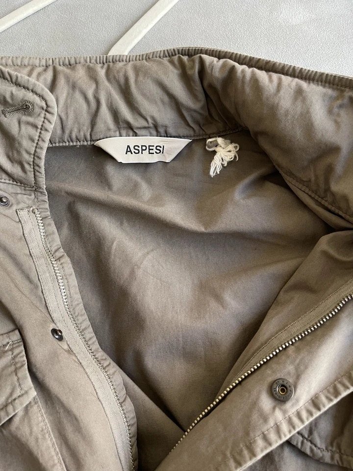Chaqueta de Campo Aspesi Hombre Algodón M65 Talla M Oliva Foto 4 de 4