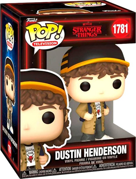 Funko Pop! Tv: Stranger Things - Stranger Things - Dustin Henderson - Figur --image