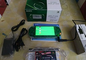 Sony PSP 3000 Green Box Console New Charger with box +UMD Tested 🔥