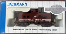 Northeast Steel Caboose Western Maryland (Speed Lettering) New Bachmann #1863