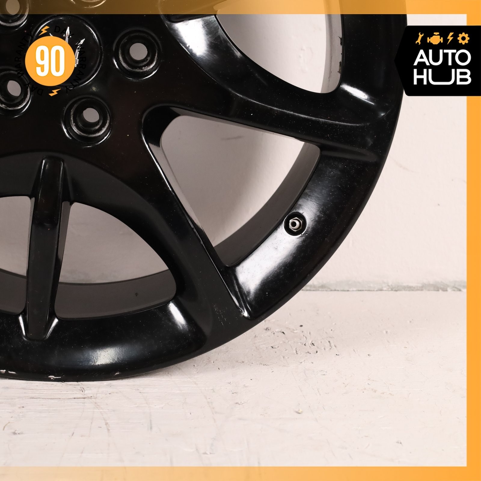 Maserati GranTurismo M145 10.5 x 20 20" Rear Wheel Rim Black 84072500 OEM