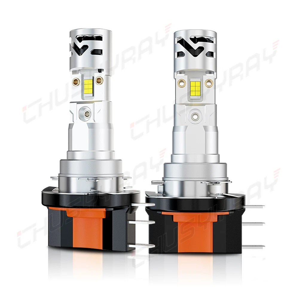 For Dodge Neon 2017 2018 2019 2020 LED Headlight Fog Light Bulbs Bright White 6x - Image 2 of 4