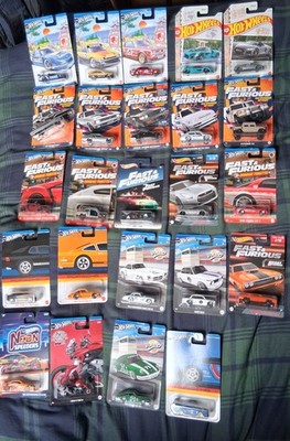 Hot Wheels Konvolut 24 Stück Neu& Originalverpackt Fast&furious Classics Usw