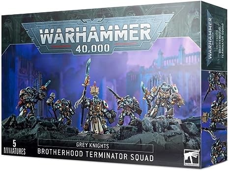 Warhammer 40k: Grey Knights - Brotherhood Terminator Squad