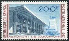 Senegal, 1967, Airport Dakar-Yoff