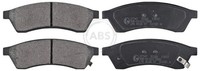 A.B.S. Bremsbelagsatz Scheibenbremse 37747 FüR Chevrolet Epica LPG