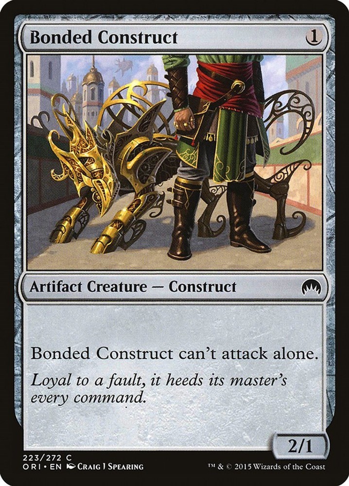 Bonded Construct - 223 - MP - Common - Magic Origins -Magic