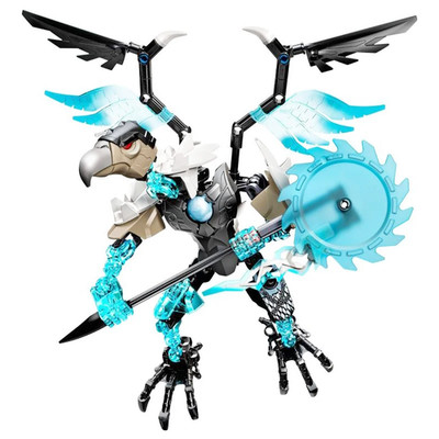 Legends of Chima Sabretooth Tribe Building Blocks Ice Hunter Warrior Figures