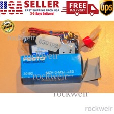 US FREE TAX New Festo MZH-3-M3-L-LED, 30192 Pneumatic Valve 30192 MZH-3-M3-L-LED