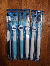 12 PK Oral-B CrossAction All-in-One- Toothbrush , Soft