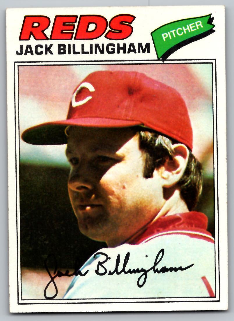 1977 Topps #512 Jack Billingham     Cincinnati Reds