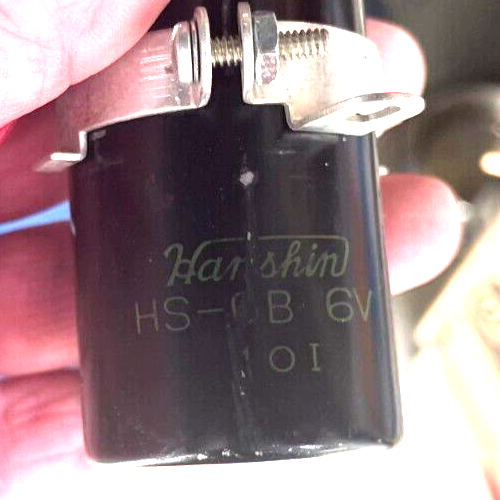 Hanshin HS-6B Six Volt Motorcycle Ignition Coil - Picture 3 of 3