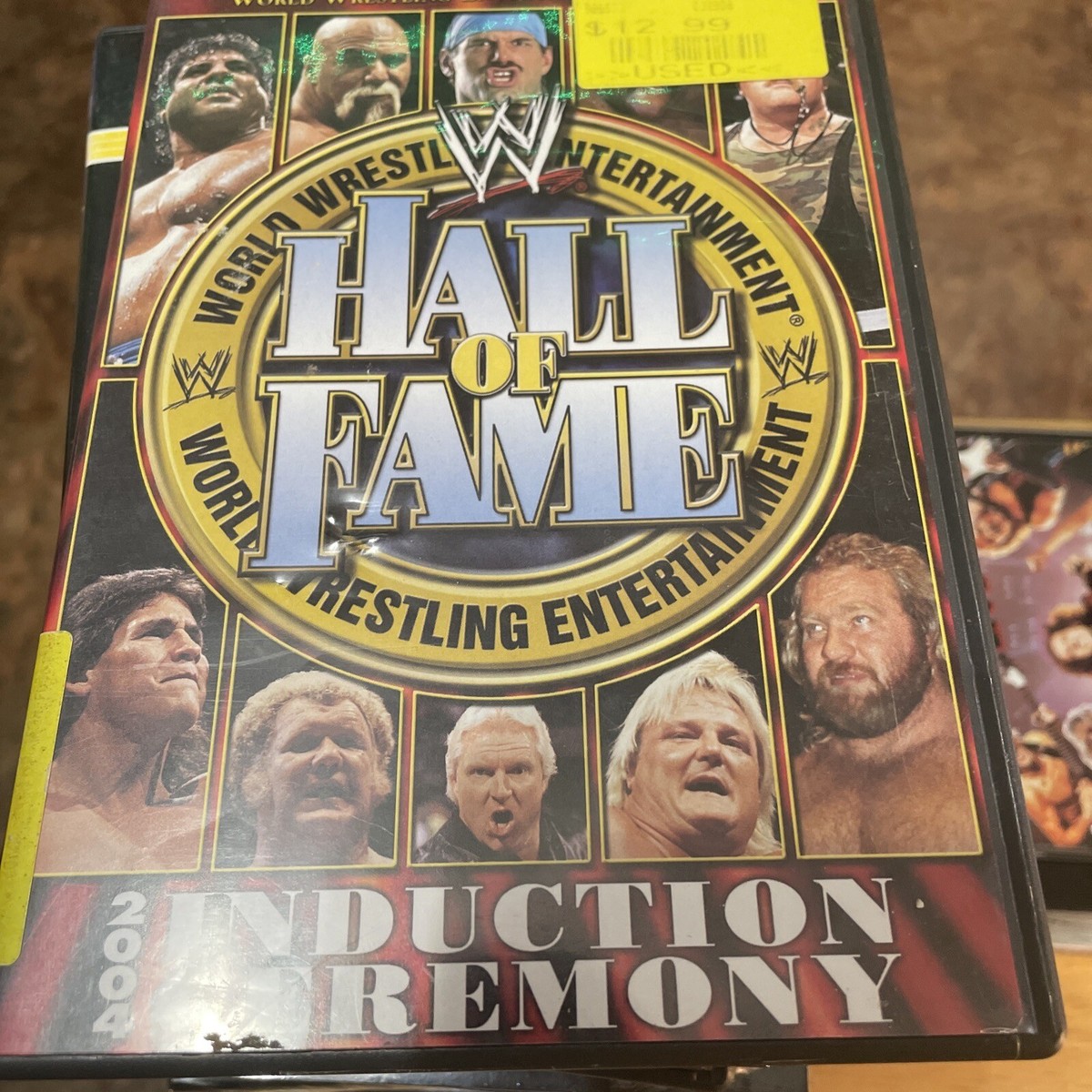 WWE - Hall of Fame 2004 (DVD, 2004, 2-Disc Set) LN Discs + Cover