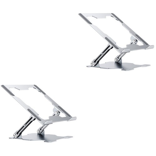 2 PCS Metall -Notebook -Stand Laptop -Kühlregal Laptop-Unterstützung - Bild 6 von 12