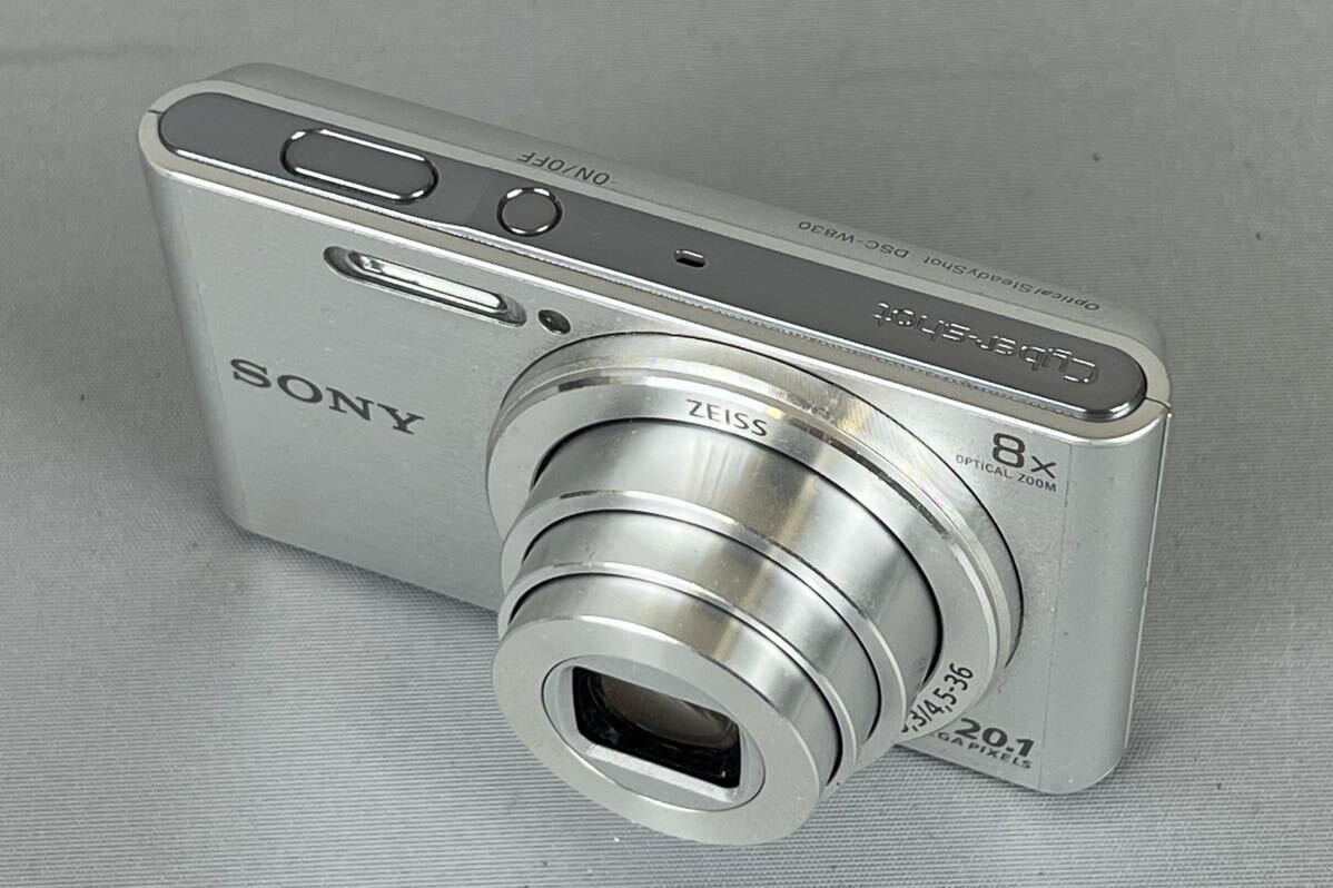 Sony DSC-W830 Cyber-Shot 20.1MP 8x zoom Digital Camera Silver Japan | eBay