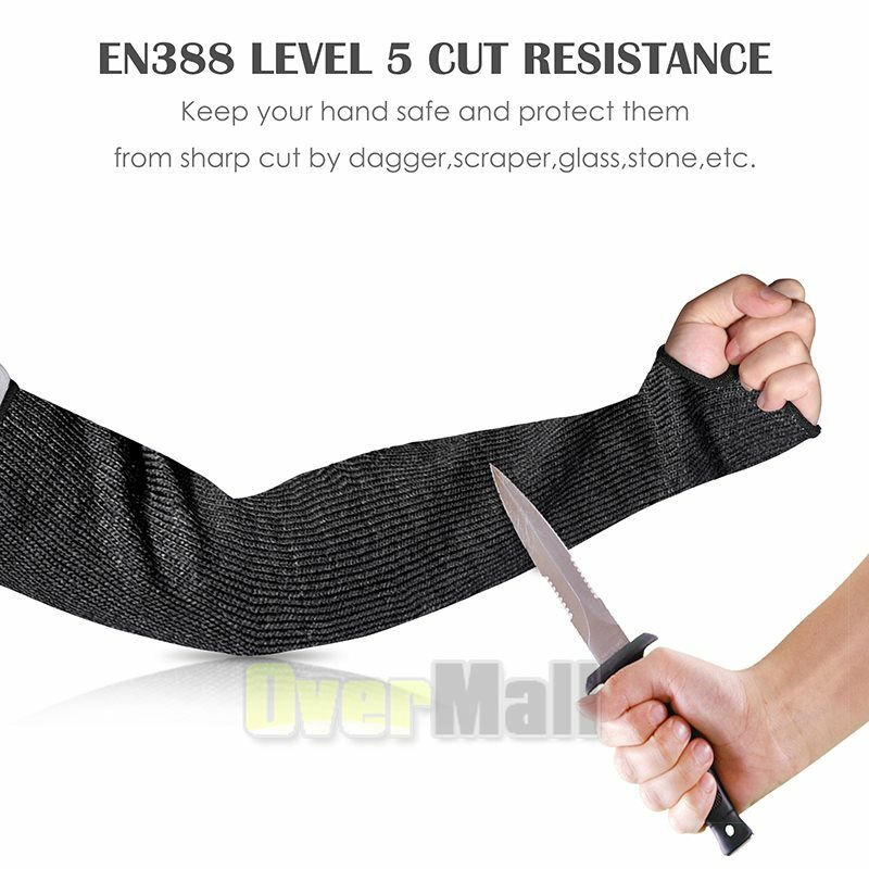 Protective Arm Sleeves Cut Proof Resistant Protectors Anti
