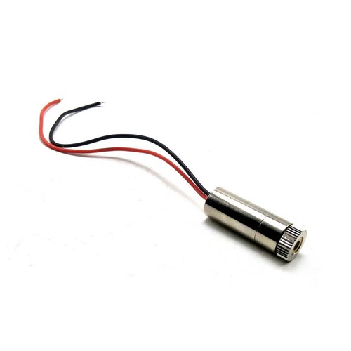 5pz Modulo punto diodo laser verde industriale/laboratorio 30mW 505nm 12x35mm 5V - Foto 5 di 6