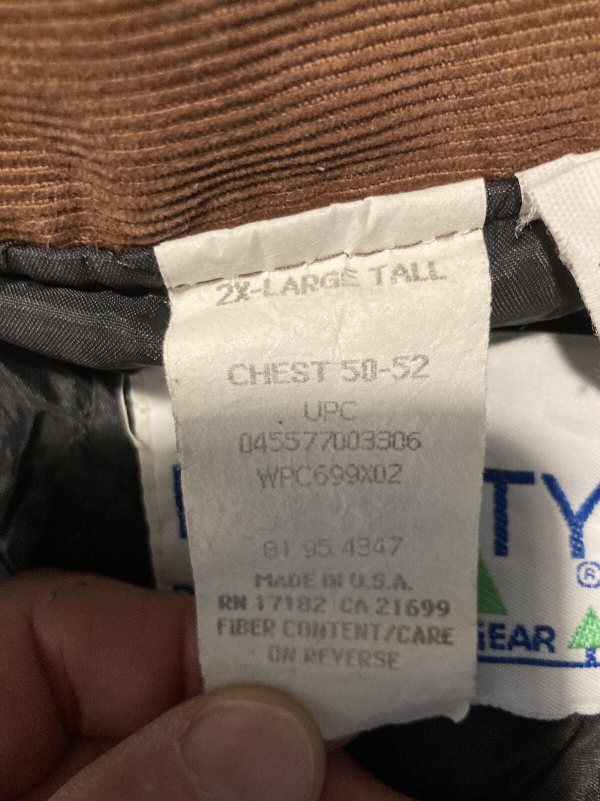 Liberty Camo Insulated Coveralls Realtree XXL Tall Vintage Good