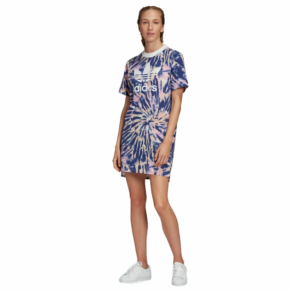 Vestido adidas tie dye hot sale