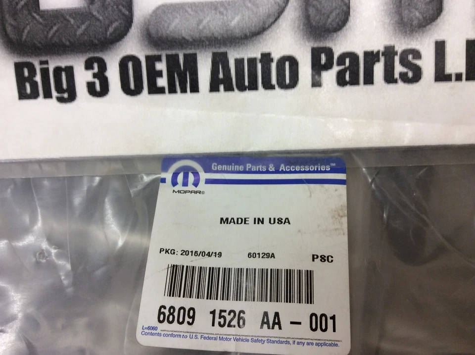 Jeep Patriot 2011-2017 pintura delantera a juego parrilla del radiador nuevo OEM 68091526AA Foto 3 de 3