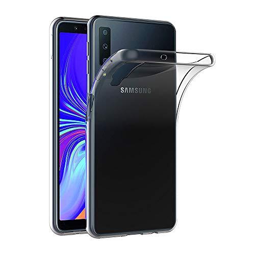 AICEK Cover Samsung Galaxy A7 2018, Cover Samsung Galaxy A7 2018 Silicone (k9w)