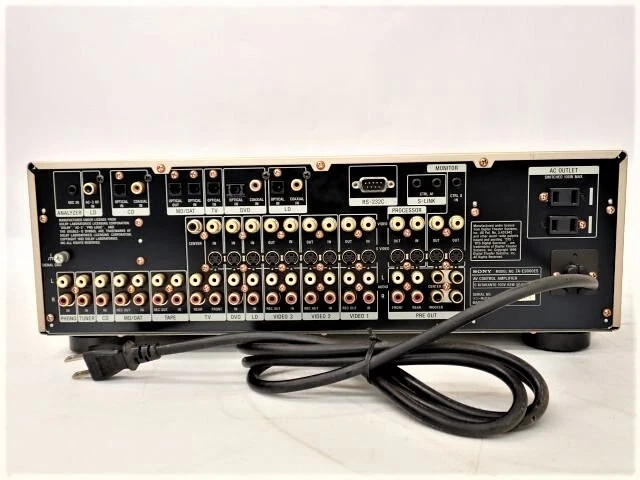 Sony TA-E9000ES Av Controllo Amplificatore Pre-amp Processore Testato 100v - Immagine 4 di 4