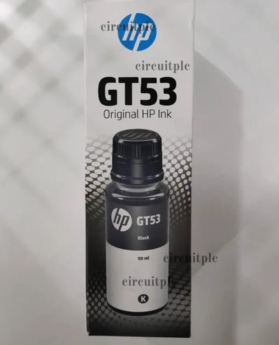 HP GT53 BLACK Ink Bottle Refill 90ml - Genuine OEM DeskJet 5800( 10pc lot ) - 第 2/3 張圖片