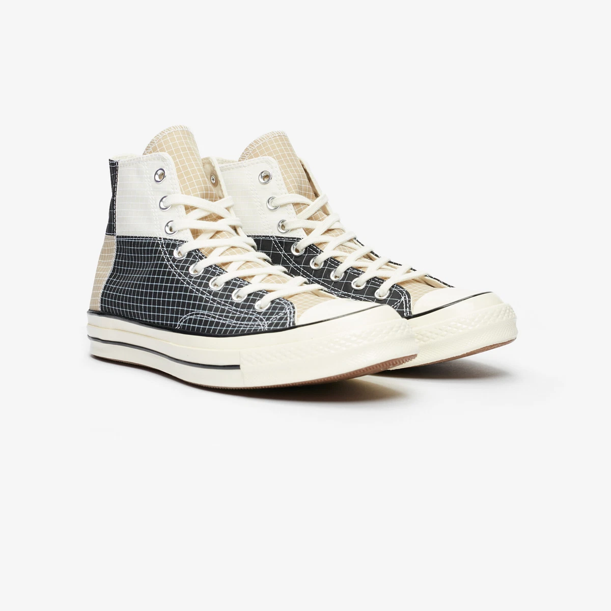 NEW Converse Chuck 70 Hi 166316c Black Egret Oyster Grey Mens Womens Shoes n1
