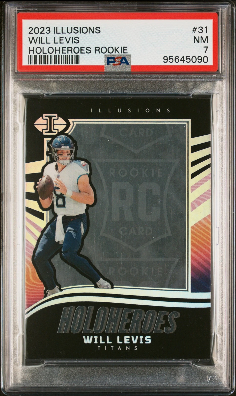 Will Levis Panini Illusions Holoheroes Rookie #31 Base