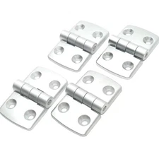 Lot of 4 Fath 095A4040F Aluminum Combi Hinge Wing, Non-Detachable, 40/40