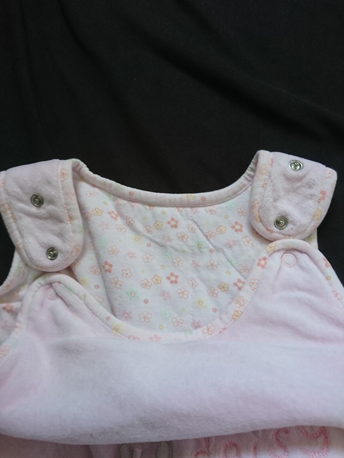 2 MOTHERCARE VELOUR 2.5 TOG BABY SLEEPING BAGS 618MTHS&1836 MTHS VGC